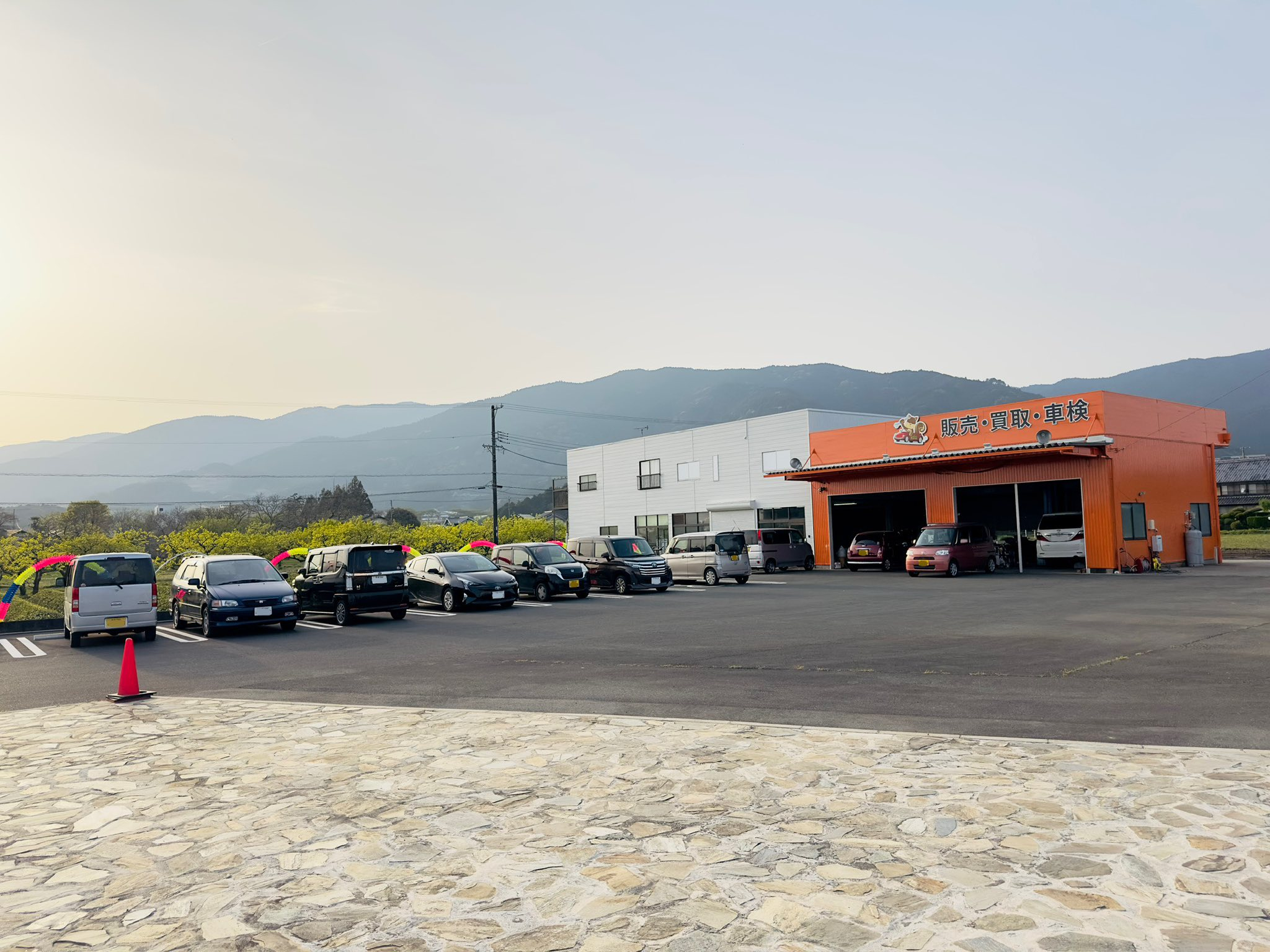 何故か駐車場がいっぱい🅿️