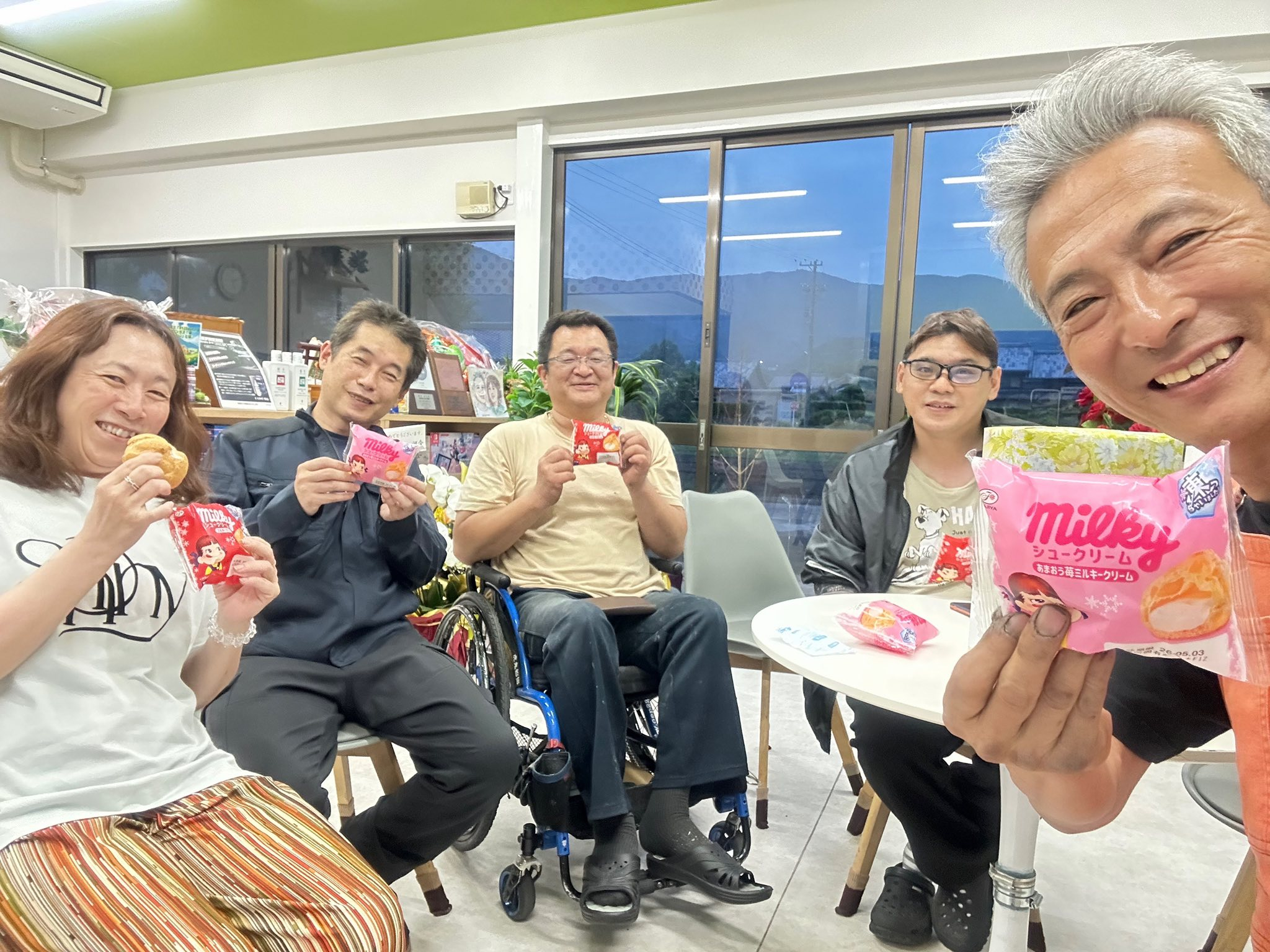 誕生日も終了〜♪