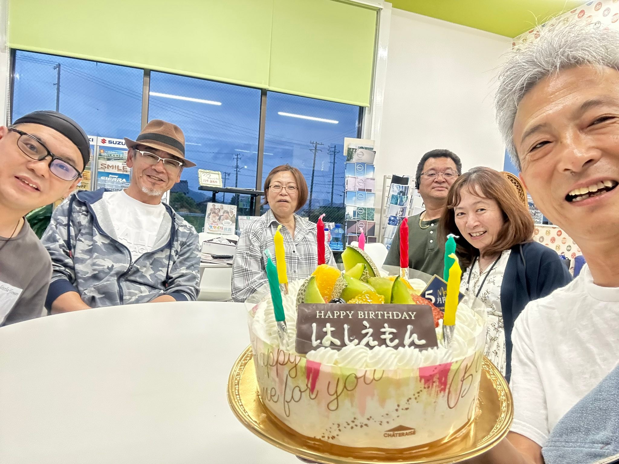 誕生日翌日もお祝いで😋💦