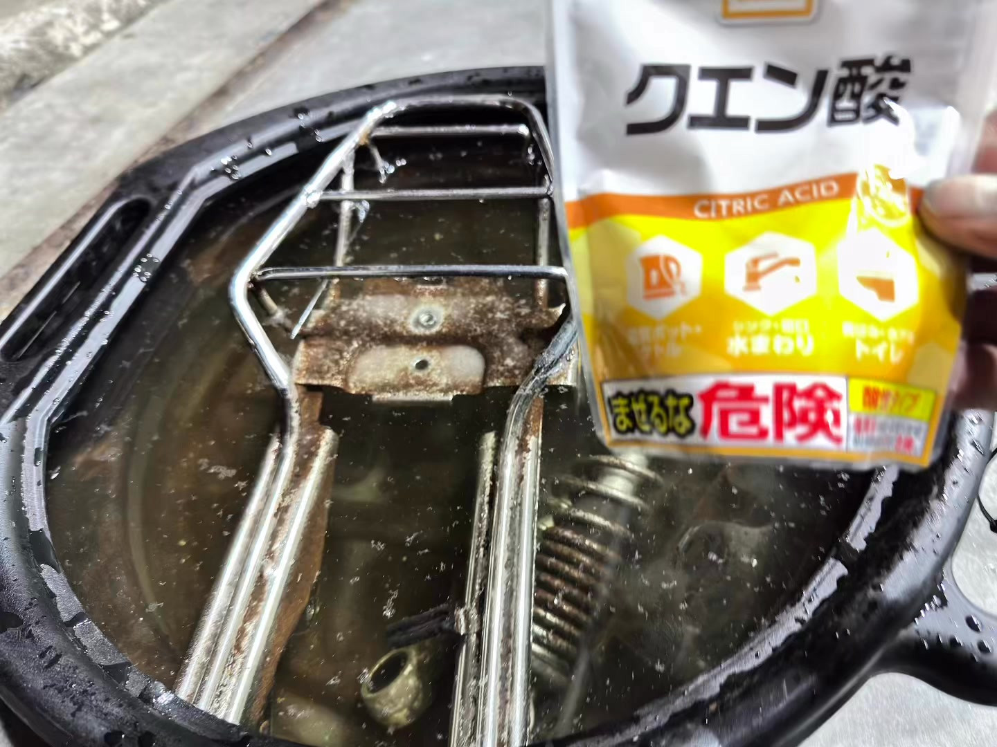 今日もバイク弄り🏍️